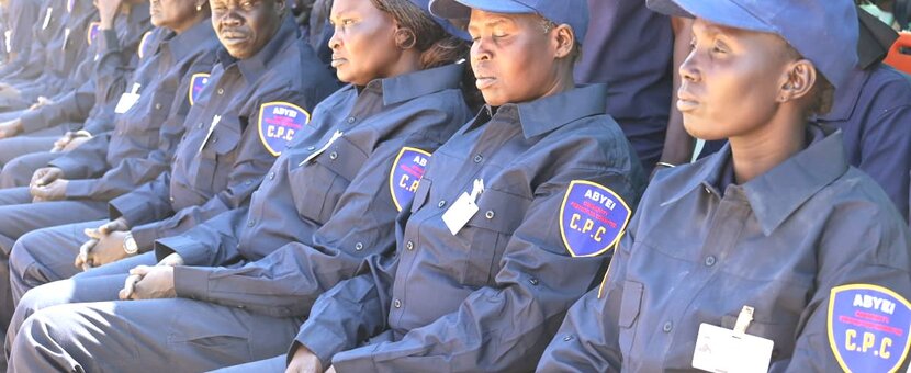 UNPOL launches uniforms and ID cards for volunteer CPC and JPCS in Abyei and Todach