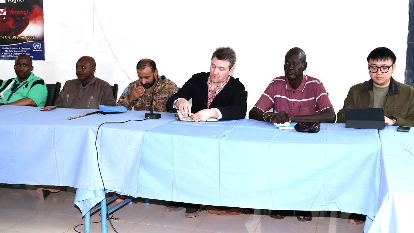 Fifth Committee concludes two-day visit to Abyei