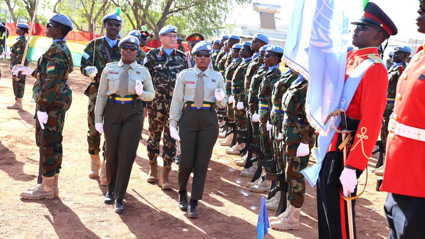 Ghanaian peacekeepers in Abyei awarded UN medals