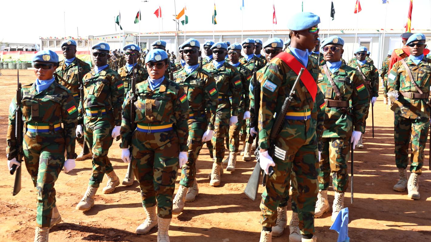 Ghanaian peacekeepers in Abyei awarded UN medals