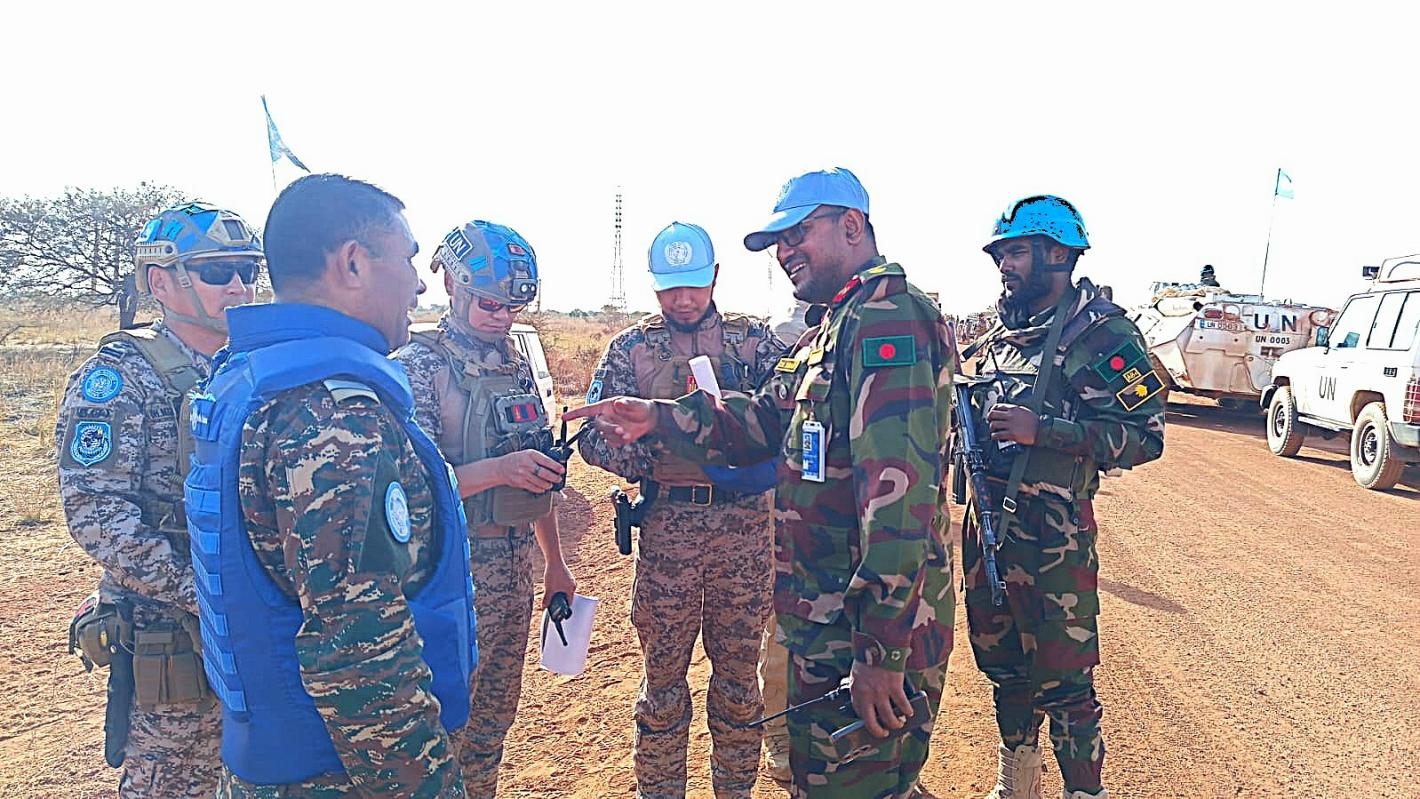 UNISFA completes withdrawal from its bases in Tishwin and Abu Qussa/Wunkur