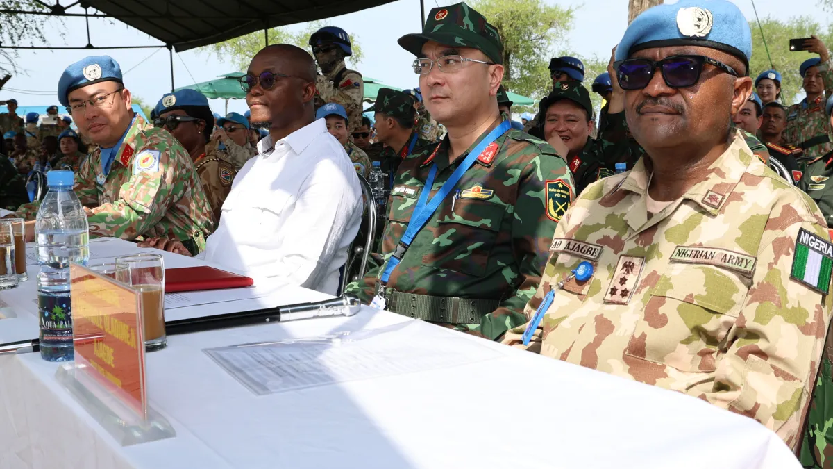 Vietnamese Peacekeepers Rebuild School Infrastructure, Promoting Education in Abyei