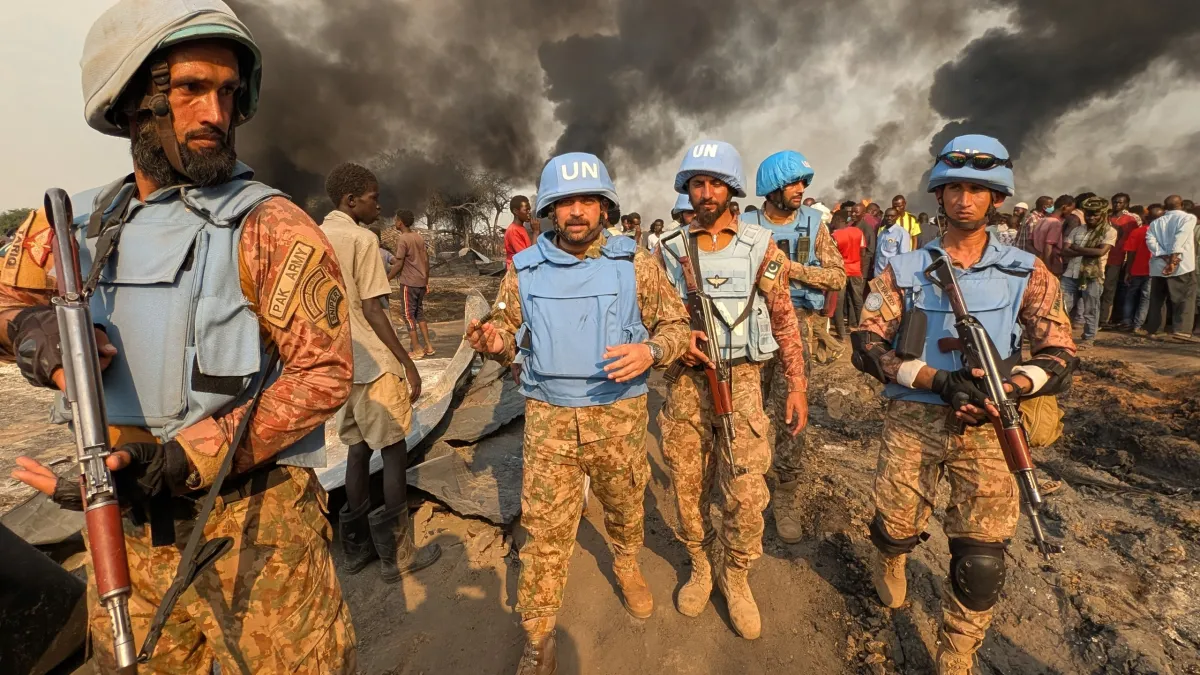 the drone attacks in the Abyei area