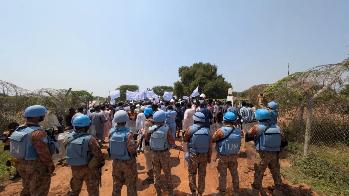 the drone attacks in the Abyei area