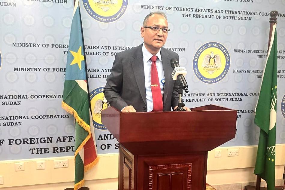 Acting Head of Mission/Force Commander Undertakes Inaugural Visit to Juba