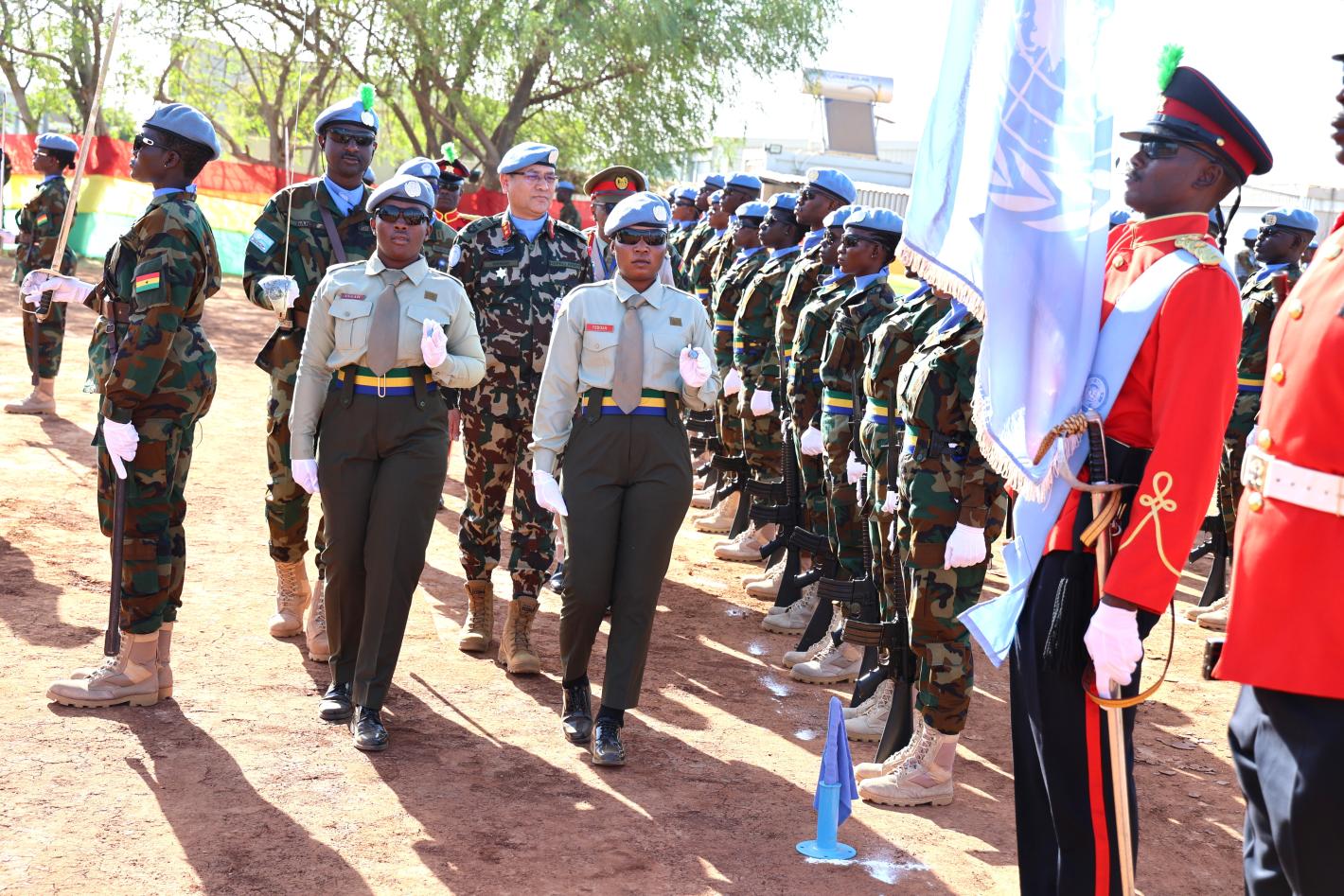 Ghanaian peacekeepers in Abyei awarded UN medals