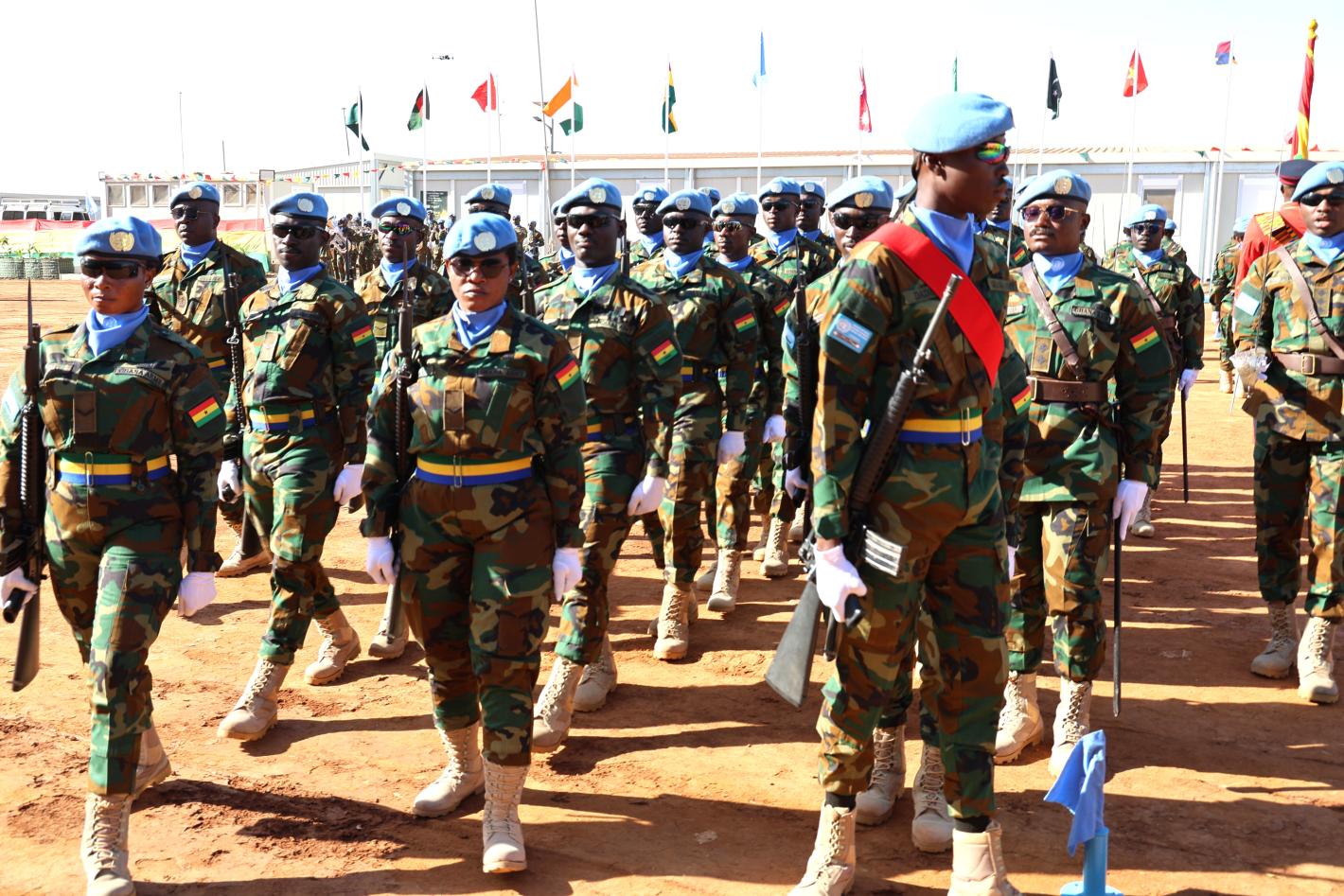 Ghanaian peacekeepers in Abyei awarded UN medals