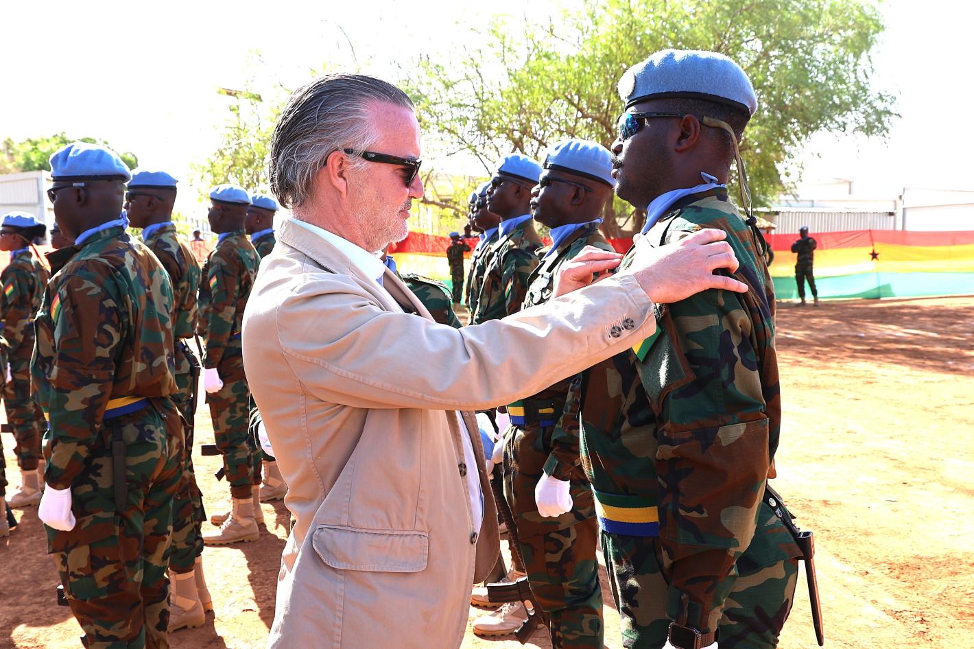 Ghanaian peacekeepers in Abyei awarded UN medals
