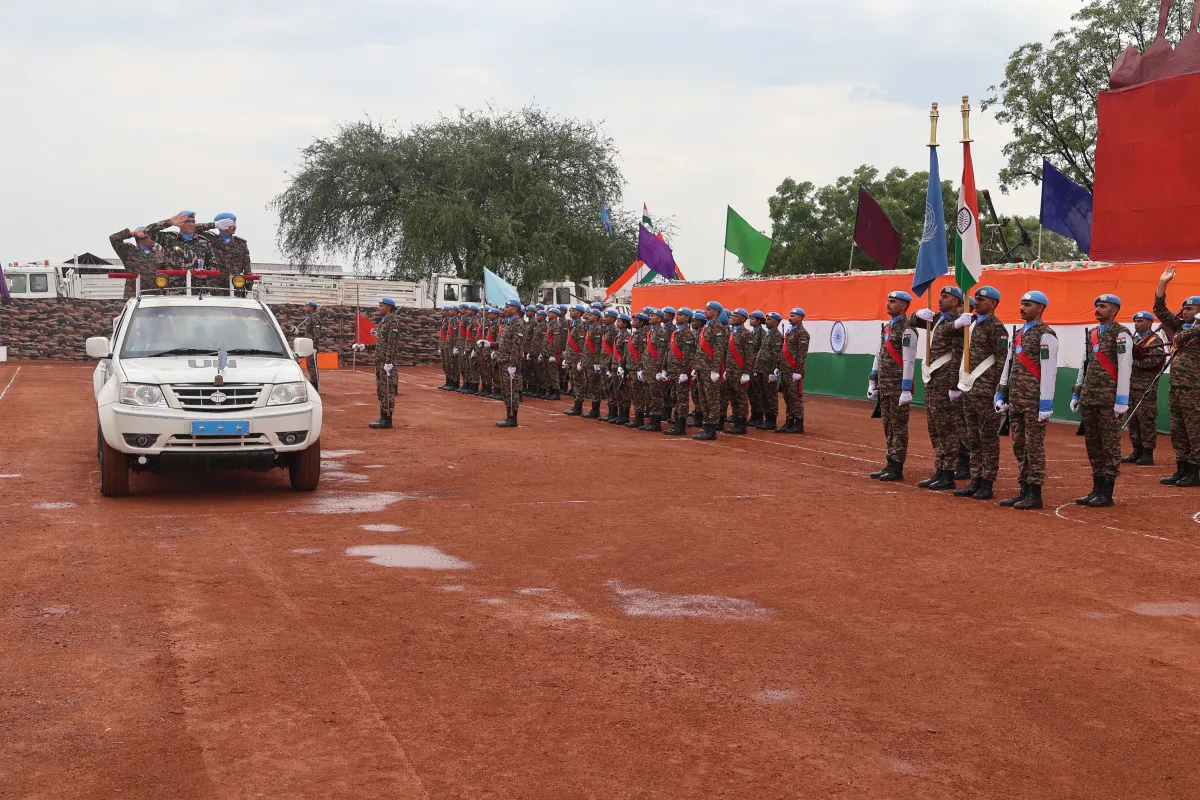  INDIAN PEACEKEEPERS AWARDED UN MEDALS FOR SERVICE IN ABYEI