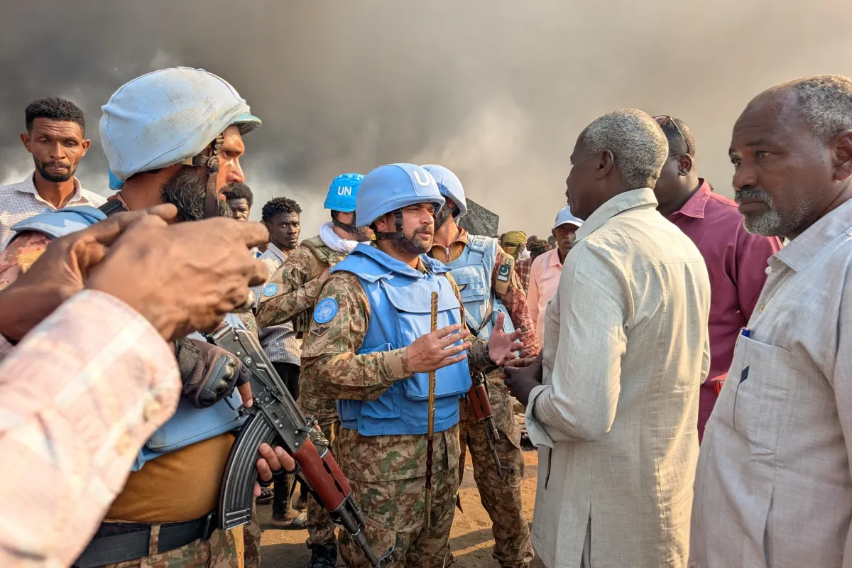 the drone attacks in the Abyei area