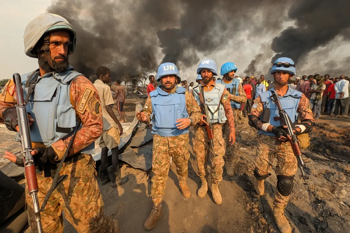 the drone attacks in the Abyei area