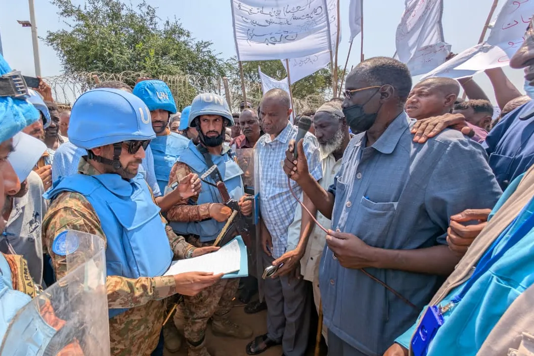 the drone attacks in the Abyei area