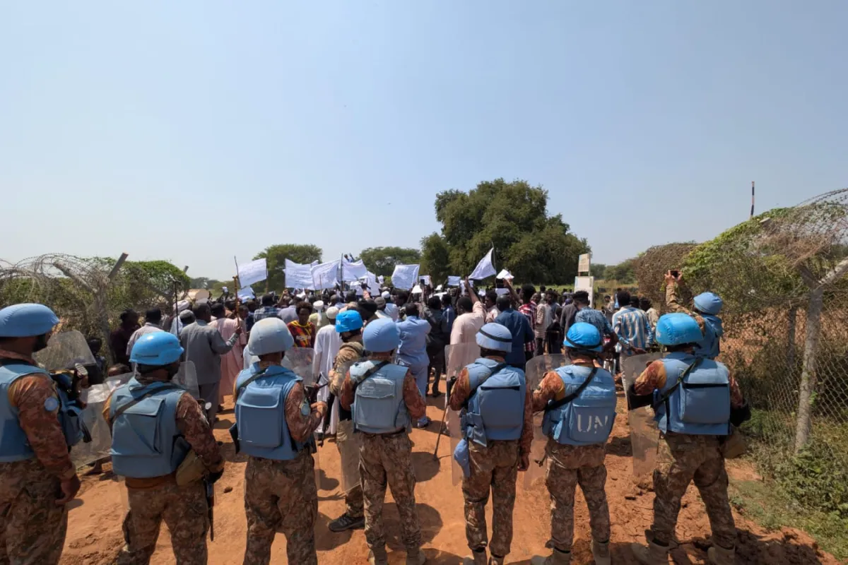 the drone attacks in the Abyei area
