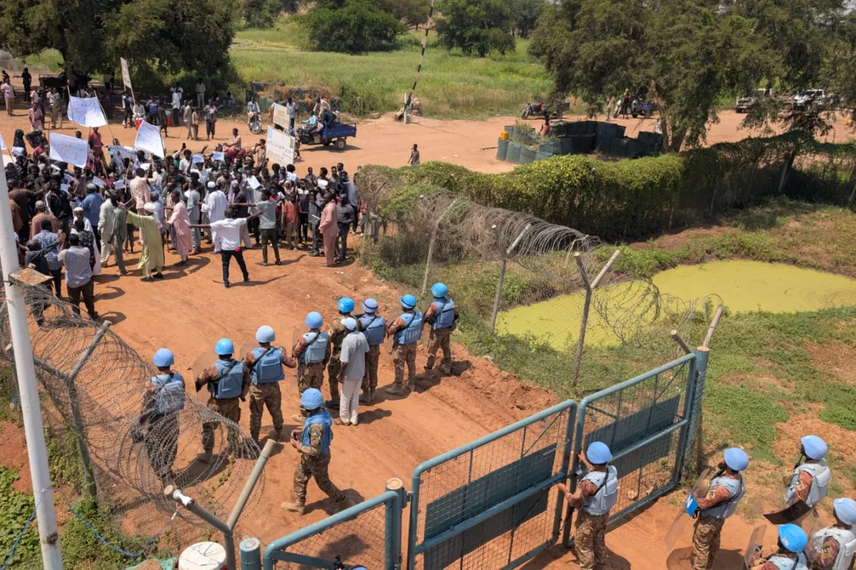 the drone attacks in the Abyei area
