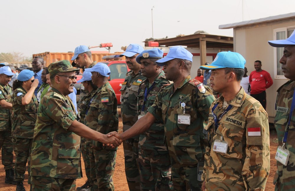 Arrival of the UNISFA Acting HoM and FC in Abyei | UNISFA