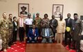UNISFA Delegation Engages in Talks during with South Sudanese Officials