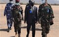 Incoming Force Commander and Ag. Head of Mission arrives in Abyei