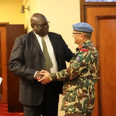 UNISFA Acting Head of Mission/Force Commander concludes visits to Sudan and South Sudan to advance dialogue on security and mandate implementation