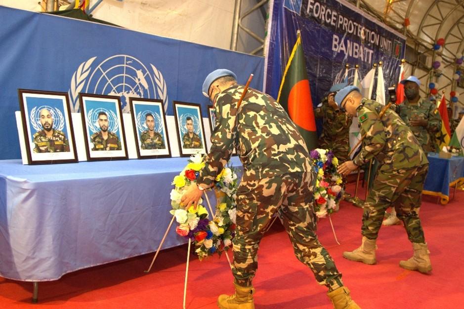 Bangladesh Peacekeepers Awarded UN Medals for Service in UNISFA
