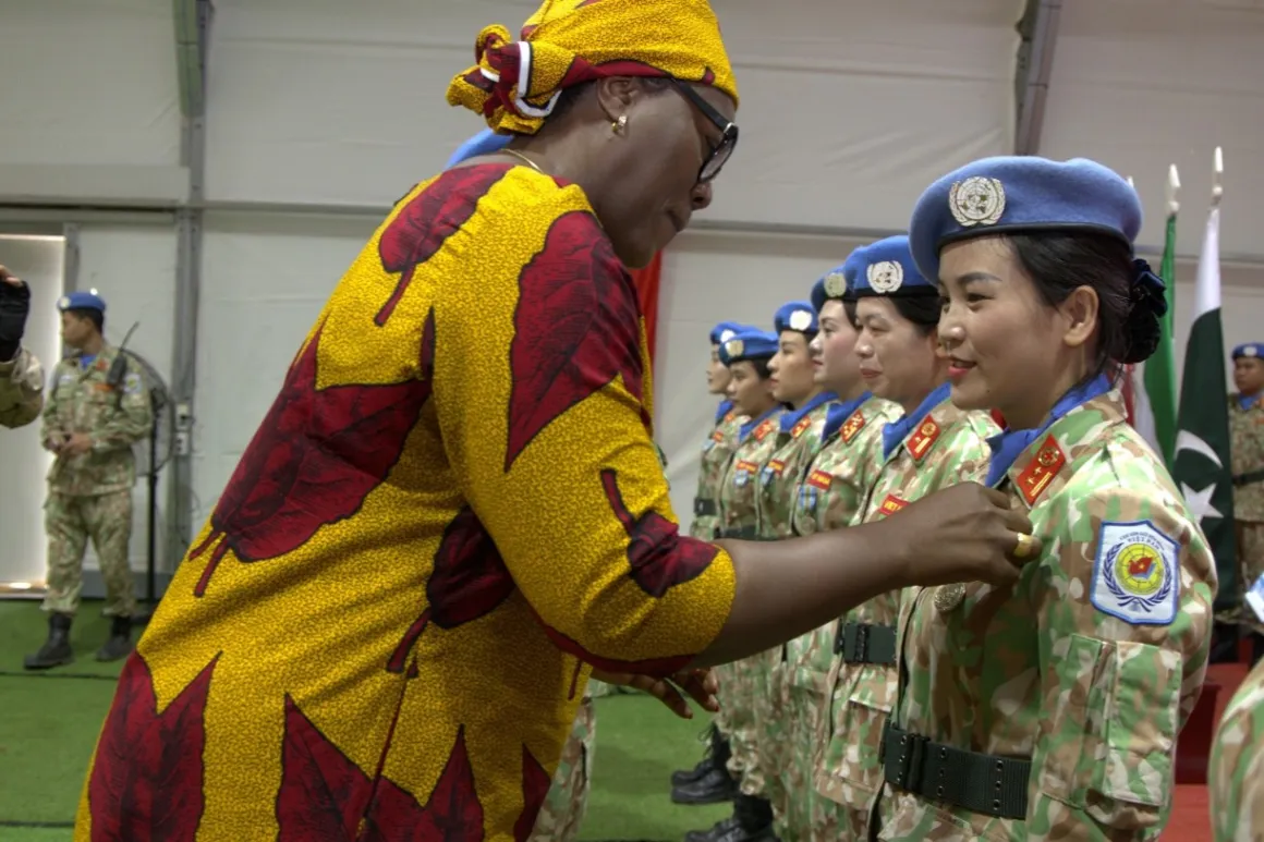 Vietnamese Peacekeepers Honored with UN Medals in Abyei